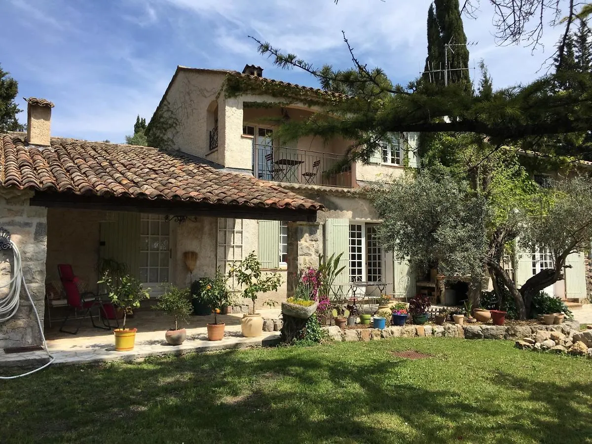 Bed and Breakfast Mas Lou Piastoun à Fayence Couette-café